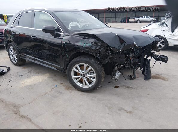 WA1DECF35S1061373 2025 AUDI Q3 Black წინა მარჯვენა