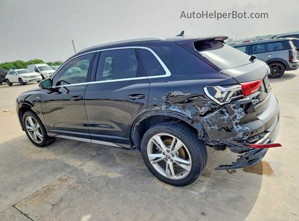 WA1DECF36L1077180 2020 AUDI Q3 Черный Задняя левая четверть