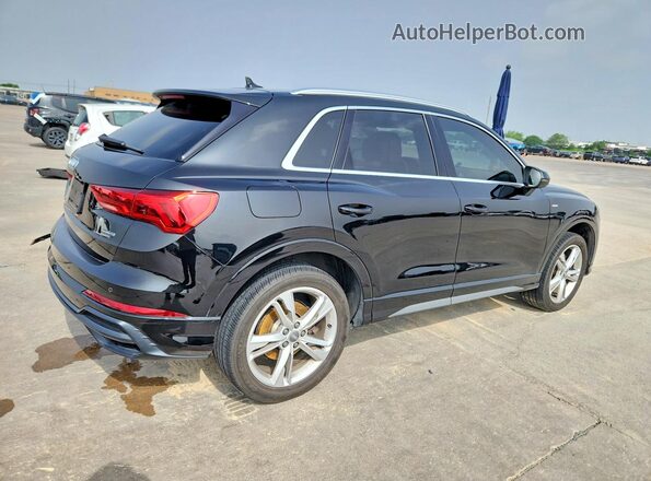 WA1DECF36L1077180 2020 AUDI Q3 Черный Задняя правая четверть