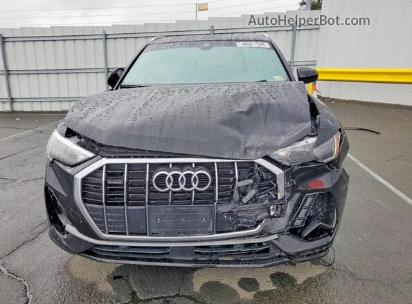 WA1DECF36L1124787 2020 AUDI Q3 Black Front view