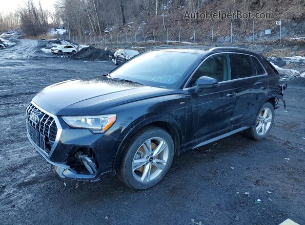 WA1DECF38M1115526 2021 AUDI Q3 Черный Передняя левая четверть