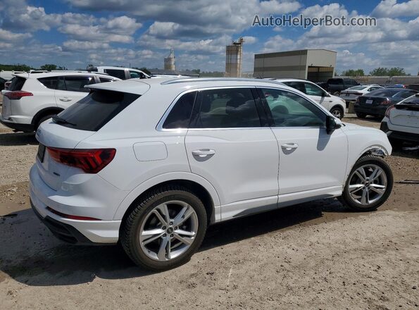 WA1DECF38M1142239 2021 AUDI Q3 White უკანა მარჯვენა