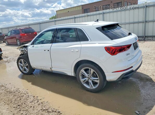 WA1DECF38M1142239 2021 AUDI Q3 White უკანა მარცხენა