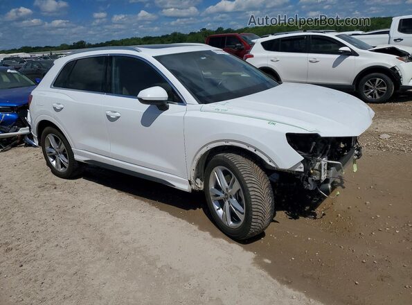 WA1DECF38M1142239 2021 AUDI Q3 White წინა მარჯვენა