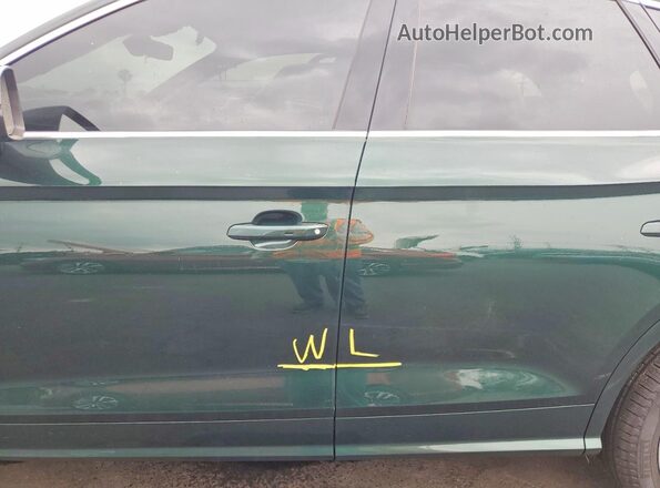 WA1E2AFY1L2093410 2020 AUDI Q5 Зеленый Вид наклейки с VIN-кодом