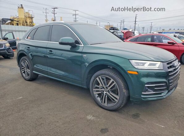 WA1E2AFY1L2093410 2020 AUDI Q5 Зеленый Передняя правая четверть