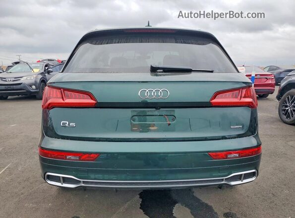 WA1E2AFY1L2093410 2020 AUDI Q5 Зеленый Вид сзади