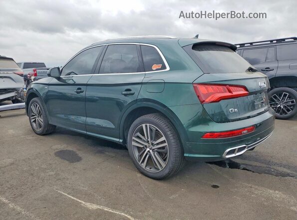 WA1E2AFY1L2093410 2020 AUDI Q5 Зеленый Задняя левая четверть