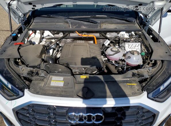 WA1E2AFY2M2046243 2021 AUDI Q5 Белый Вид задней части салона