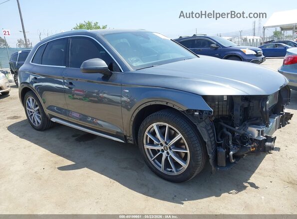 WA1E2AFY2N2015267 2022 AUDI Q5 Gray Przód prawy