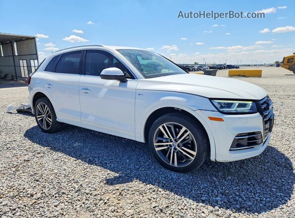 WA1E2AFY7L2043854 2020 AUDI Q5 Белый Передняя правая четверть