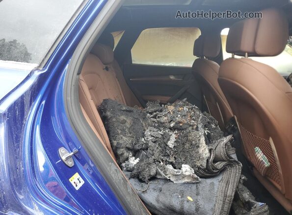 WA1E2AFY9M2135047 2021 AUDI Q5 Синий Вид задней части салона