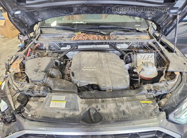 WA1EAAFY1N2113774 2022 AUDI Q5 Серый Вид подкапотного пространства