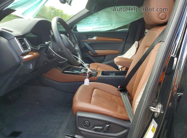 WA1EAAFY8P2001802 2023 AUDI Q5 Black Widok wnętrza z przodu