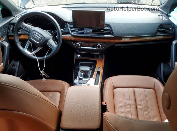 WA1EAAFY8P2001802 2023 AUDI Q5 Black Widok deski rozdzielczej