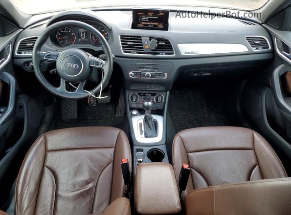 WA1ECCFS0HR002162 2017 AUDI Q3 White წინა პანელის ხედი
