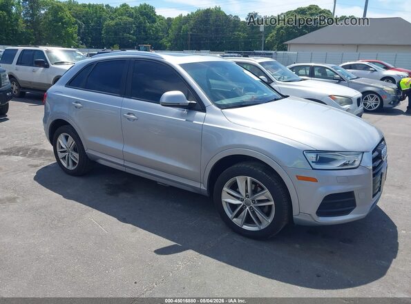 WA1ECCFS1HR006320 2017 AUDI Q3 Silver Delantero derecho