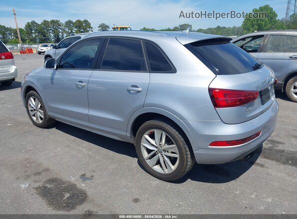 WA1ECCFS1HR006320 2017 AUDI Q3 Silver Trasero izquierdo