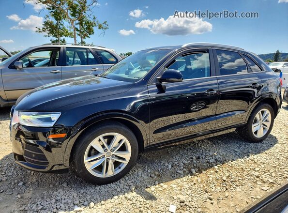 WA1ECCFS2HR015866 2017 AUDI Q3 Черный Передняя левая четверть