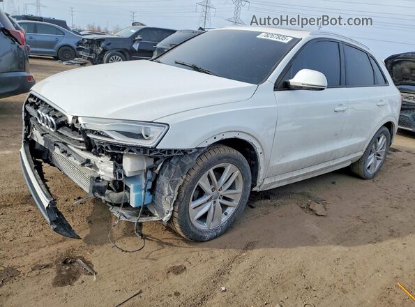 WA1ECCFS3HR008943 2017 AUDI Q3 White Przód lewy