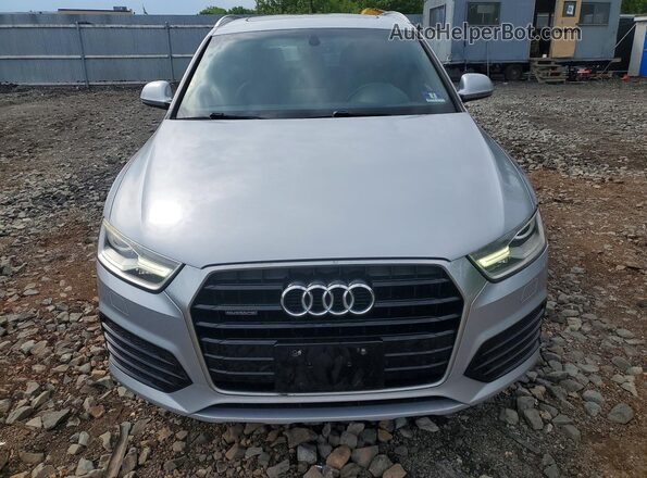 WA1ECCFS3JR002050 2018 AUDI Q3 Silver Front view