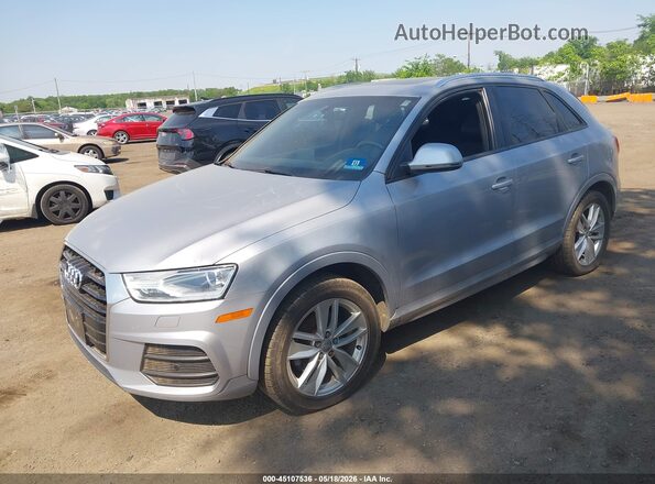 WA1ECCFS4HR008272 2017 AUDI Q3 Silver Front left