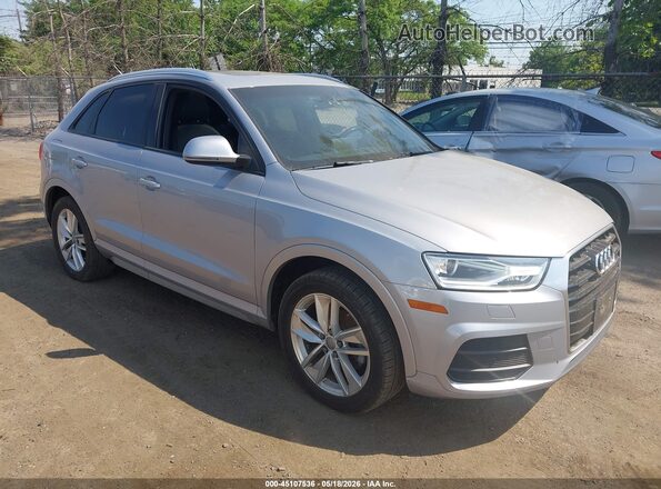 WA1ECCFS4HR008272 2017 AUDI Q3 Silver Front right
