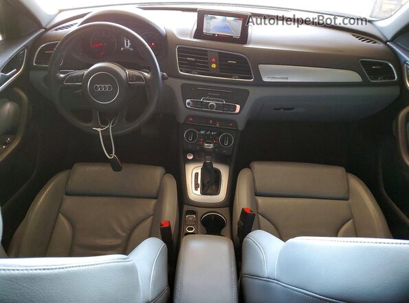 WA1ECCFS6JR009980 2018 AUDI Q3 White წინა პანელის ხედი