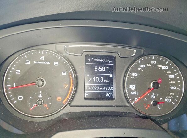 WA1ECCFS6JR009980 2018 AUDI Q3 White ხელსაწყოთა პანელის ხედი