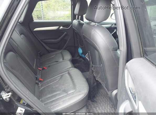 WA1ECCFS6JR013480 2018 AUDI Q3 Black Vista de la etiqueta del VIN