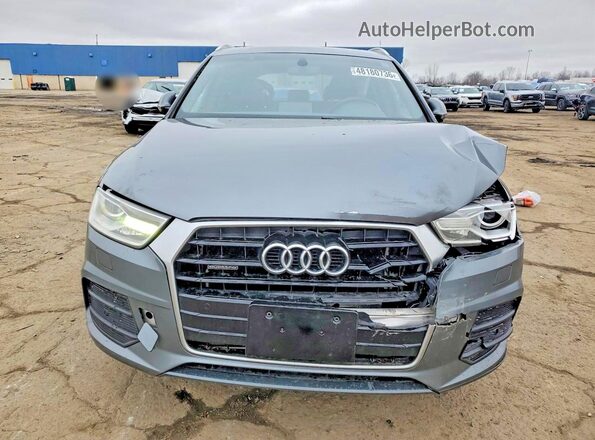 WA1ECCFS9HR006971 2017 AUDI Q3 Серый Вид спереди