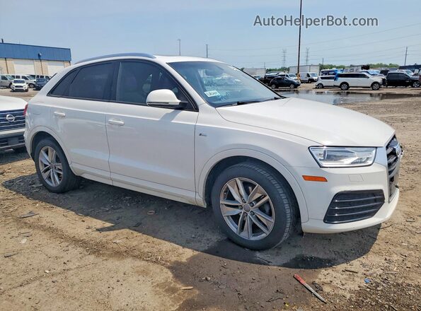 WA1ECCFS9JR009004 2018 AUDI Q3 White Delantero derecho