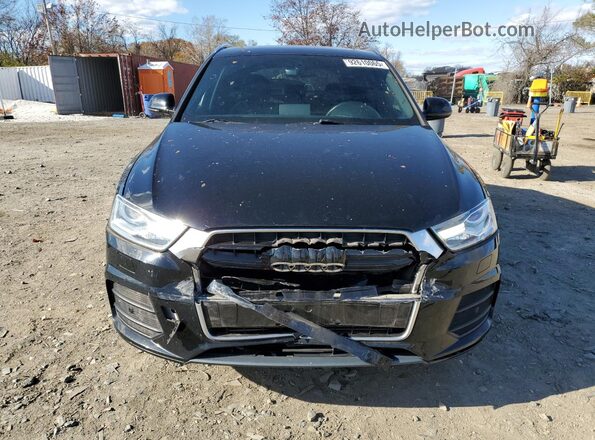 WA1ECCFSXHR002959 2017 AUDI Q3 Black Դիմացի տեսք