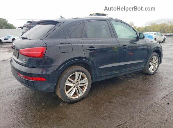 WA1ECCFSXJR018522 2018 AUDI Q3 Black უკანა მარჯვენა
