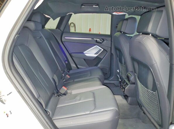WA1EECF30R1096501 2024 AUDI Q3 White Rear interior view