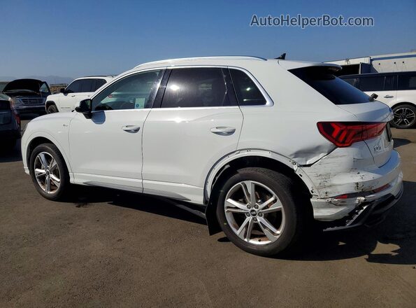 WA1EECF31N1008159 2022 AUDI Q3 Серый Задняя левая четверть
