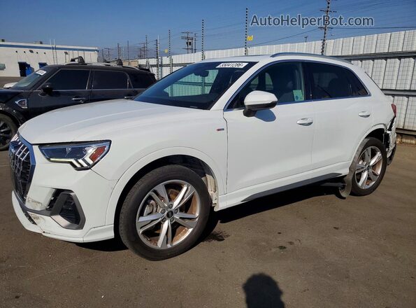 WA1EECF31N1008159 2022 AUDI Q3 Серый Передняя левая четверть