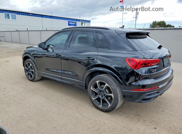 WA1EECF31R1087645 2024 AUDI Q3 Черный Задняя левая четверть