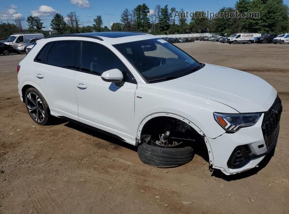 WA1EECF32R1174776 2024 AUDI Q3 Белый Передняя правая четверть