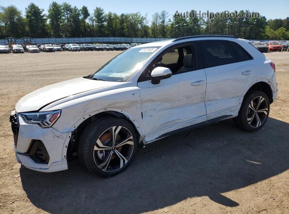 WA1EECF32R1174776 2024 AUDI Q3 Белый Передняя левая четверть