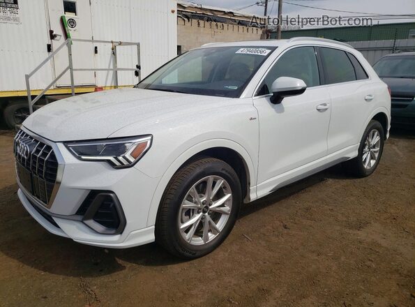 WA1EECF33S1073669 2025 AUDI Q3 Белый Передняя левая четверть