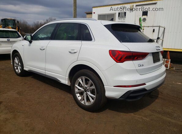 WA1EECF33S1073669 2025 AUDI Q3 Белый Задняя левая четверть