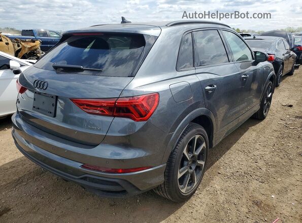 WA1EECF35S1084320 2025 AUDI Q3 Charcoal უკანა მარჯვენა
