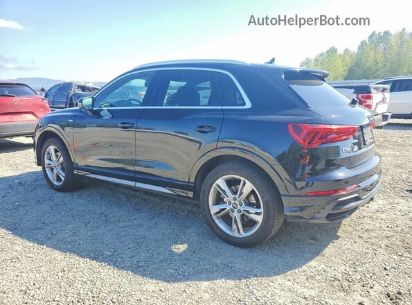 WA1EECF36M1076763 2021 AUDI Q3 Black Հետևի ձախ