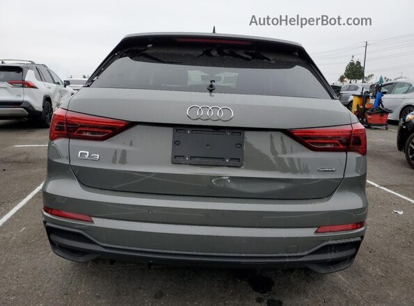 WA1EECF37S1007299 2025 AUDI Q3 Gray უკანა ხედი