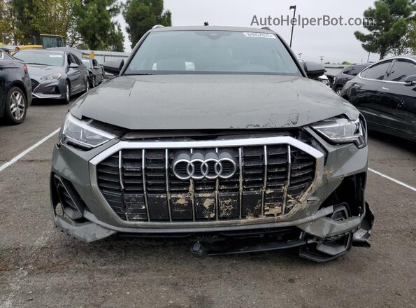 WA1EECF37S1007299 2025 AUDI Q3 Gray წინა ხედი
