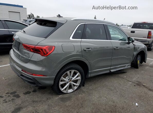 WA1EECF37S1007299 2025 AUDI Q3 Gray უკანა მარჯვენა