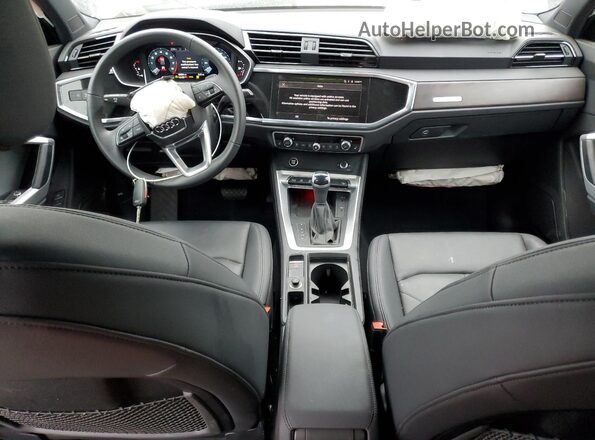 WA1EECF37S1007299 2025 AUDI Q3 Gray წინა პანელის ხედი
