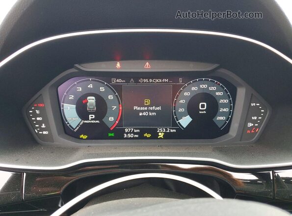 WA1EECF37S1112277 2025 AUDI Q3 Белый Вид щитка приборов