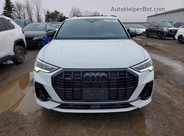 WA1EECF37S1112277 2025 AUDI Q3 Белый Вид спереди